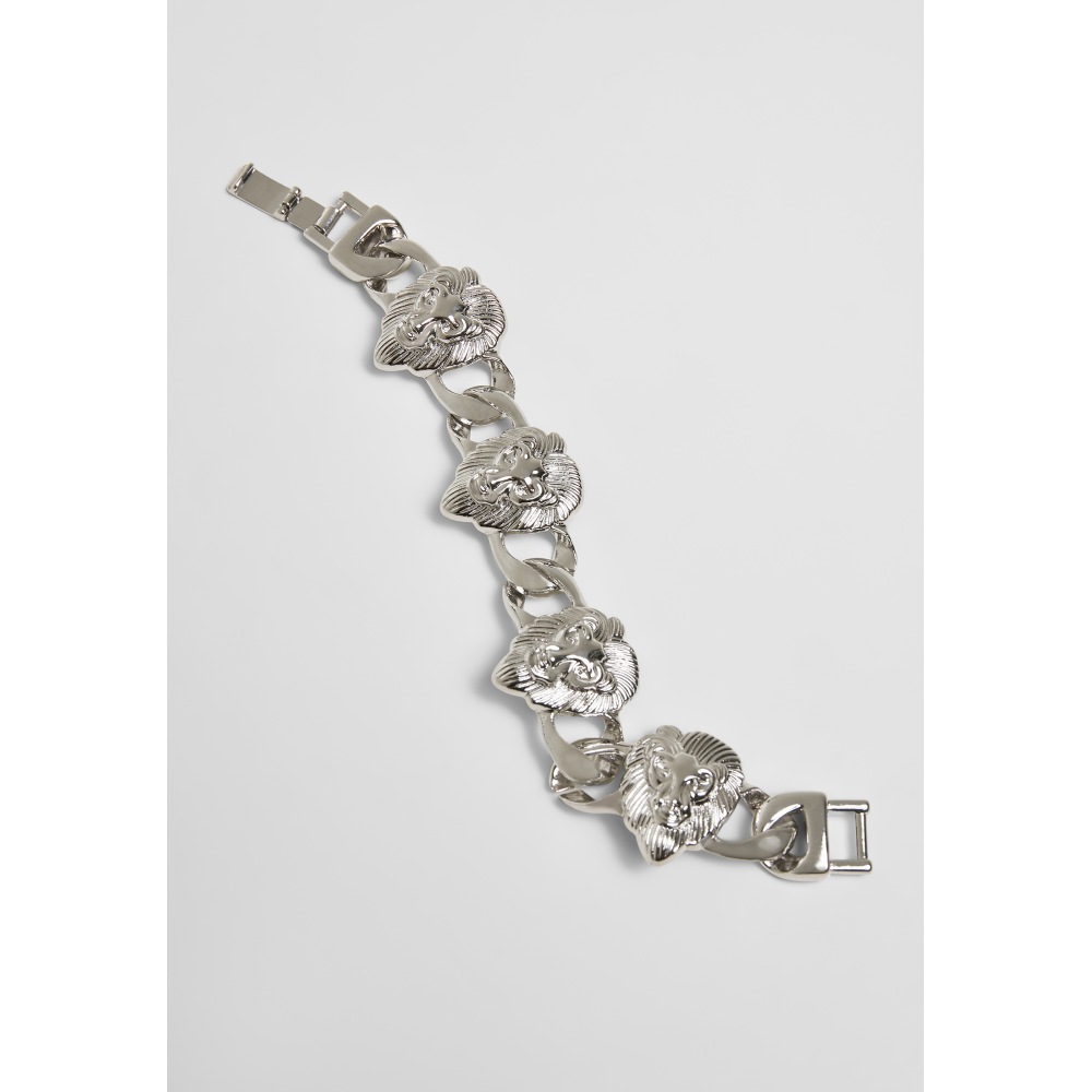 Urban Classics - Lion Armband - Zilverkleurig